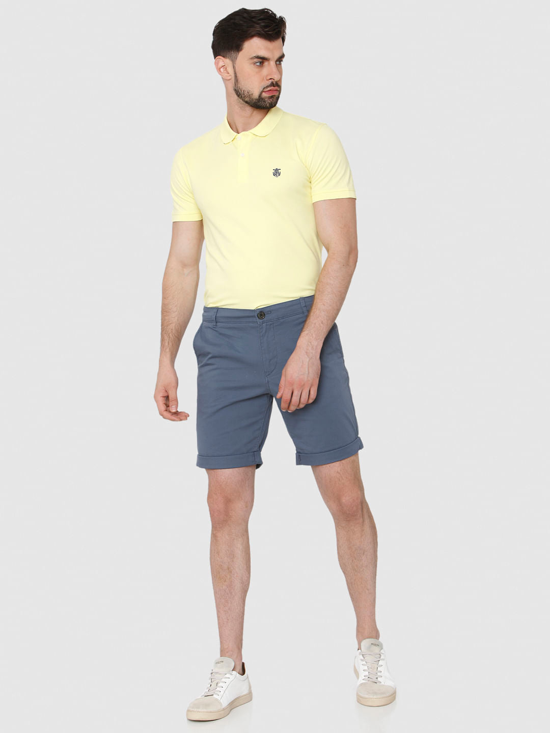Blue Chino Shorts