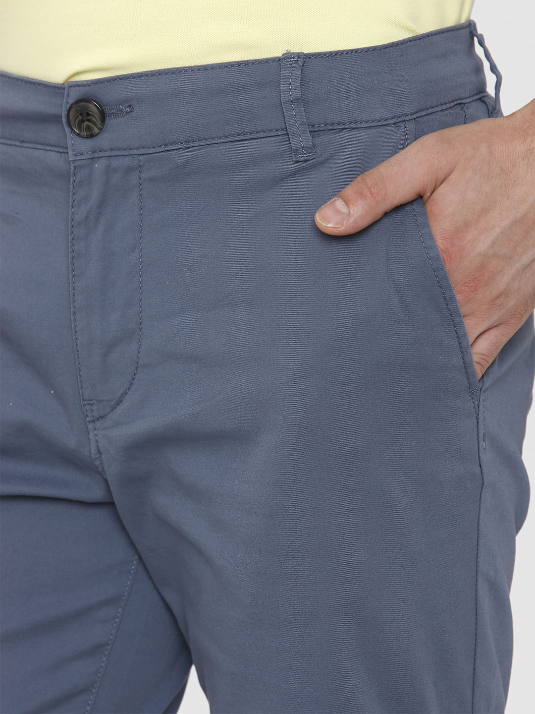 Blue Chino Shorts