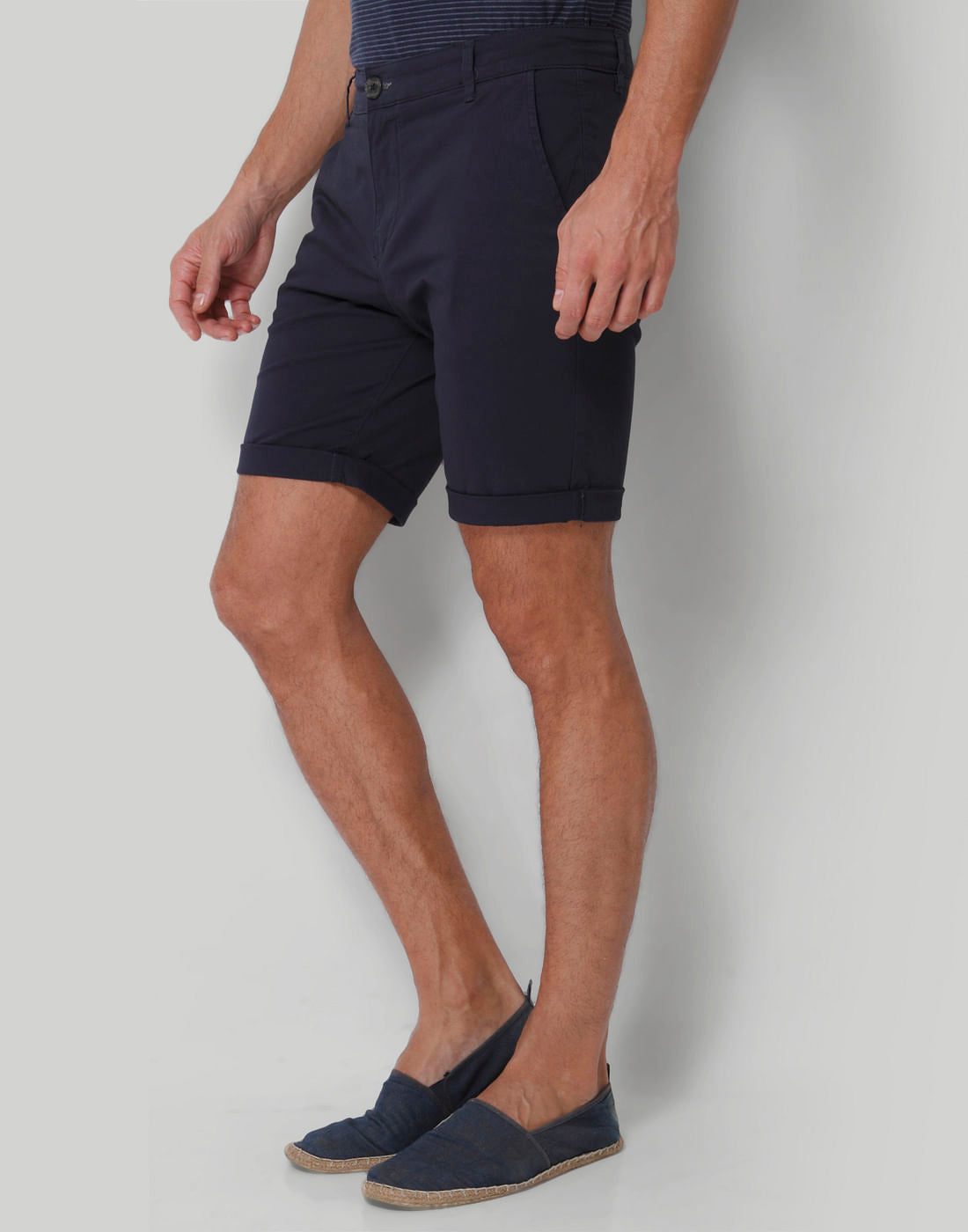 Blue Chino Shorts