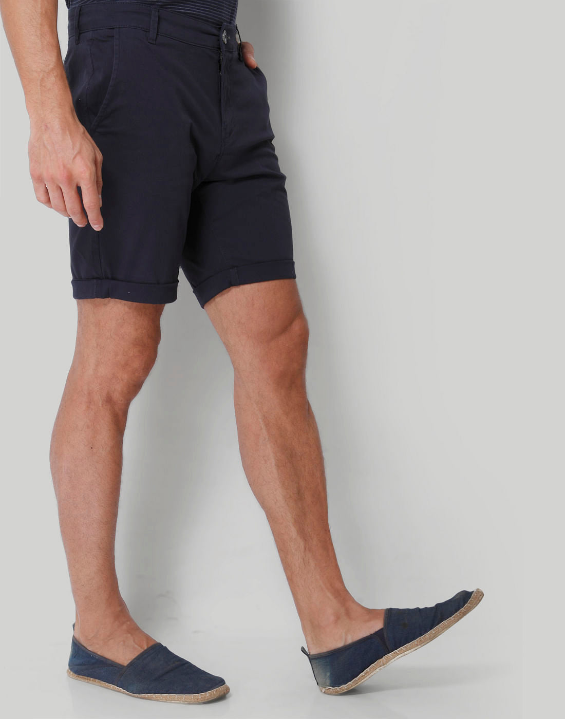 Blue Chino Shorts