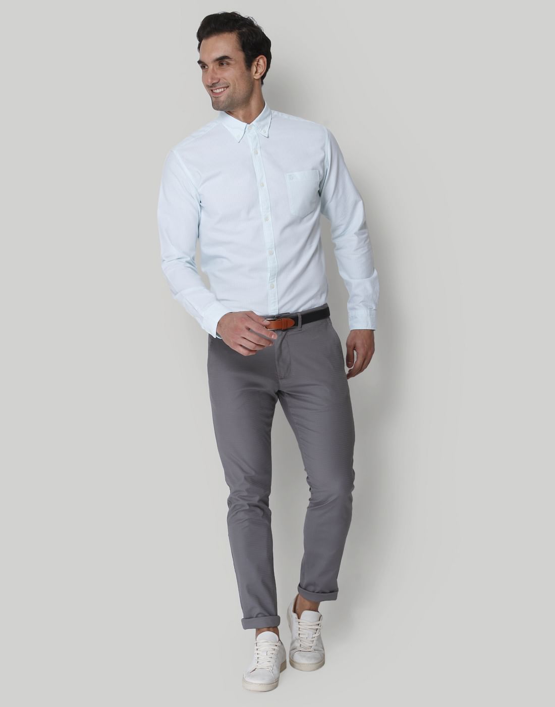 Grey Chinos