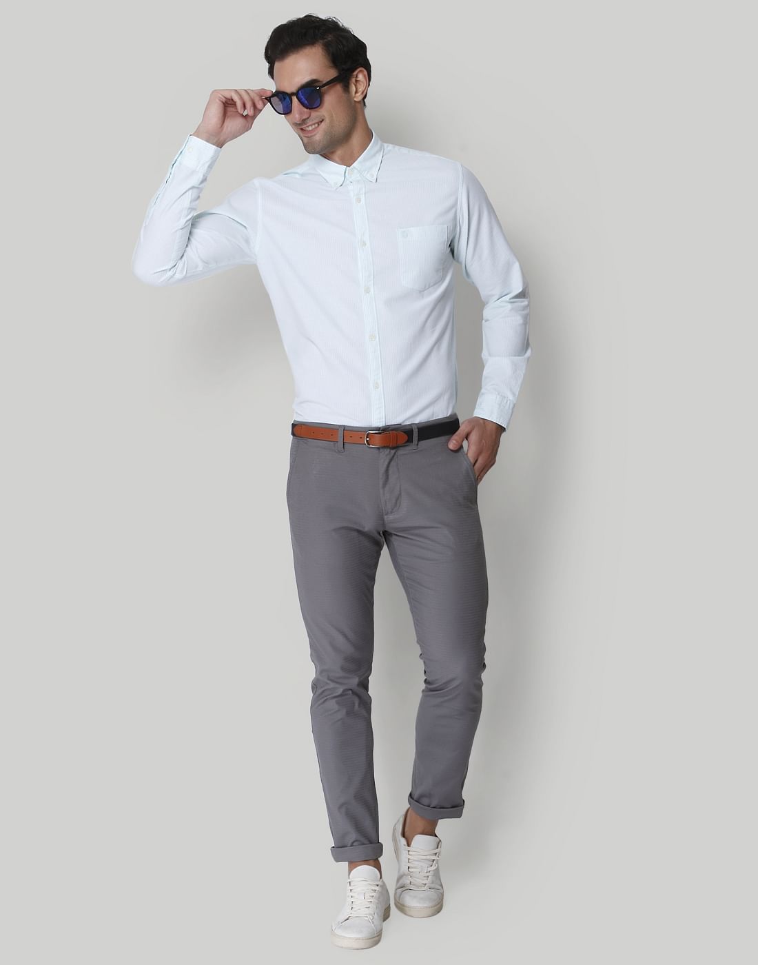 Grey Chinos
