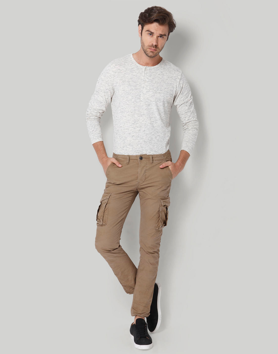 Brown Cargo Pants