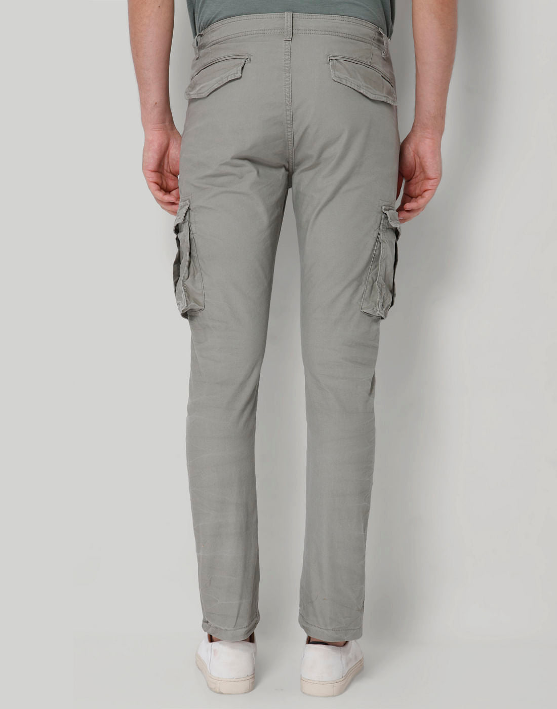 Grey Cargo Pants