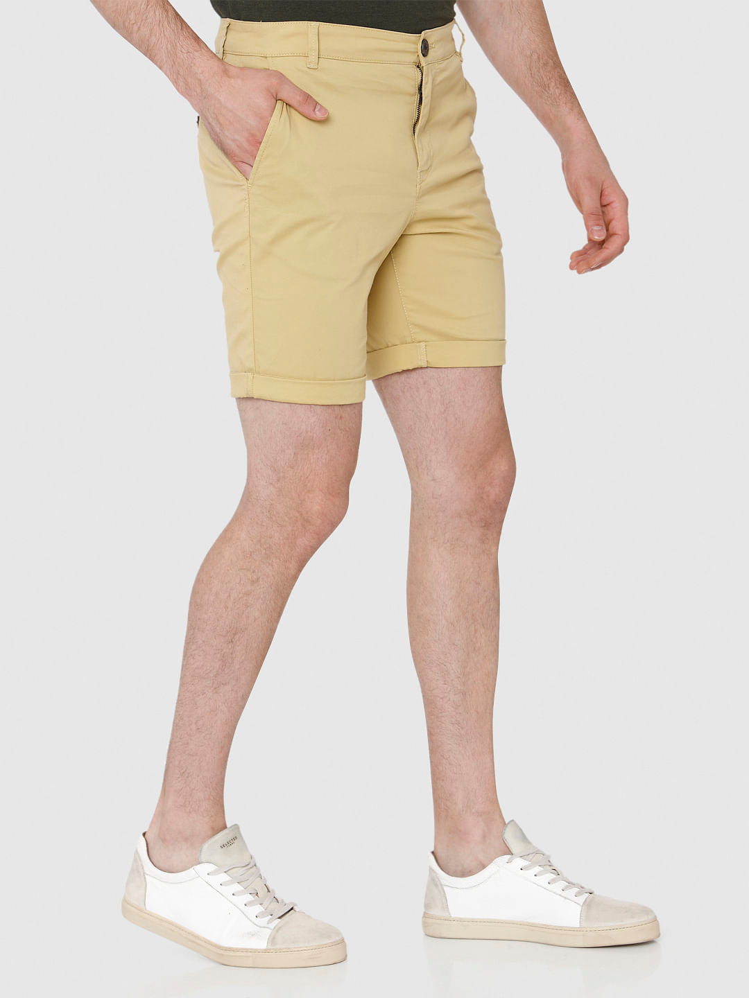 Ochre Chino Shorts