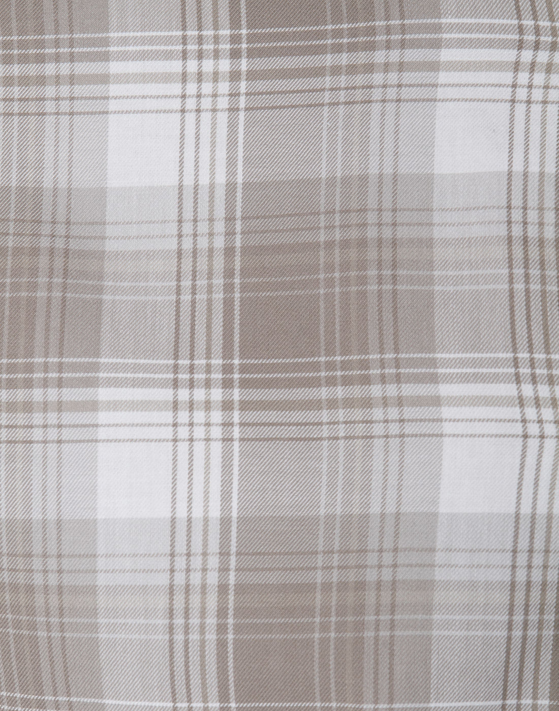 White Check Full Sleeves Shirt