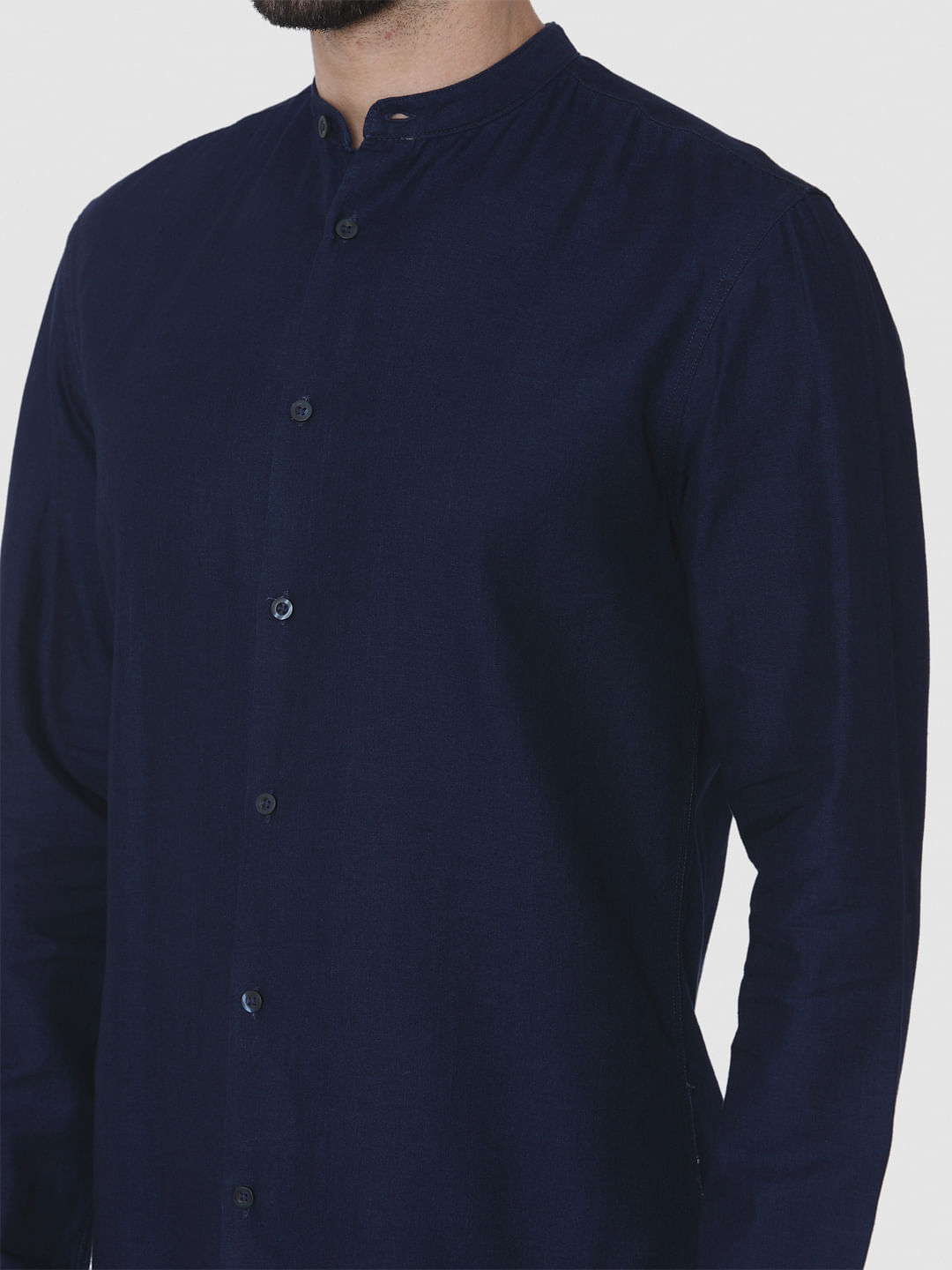 Blue Full Sleeves Shirt