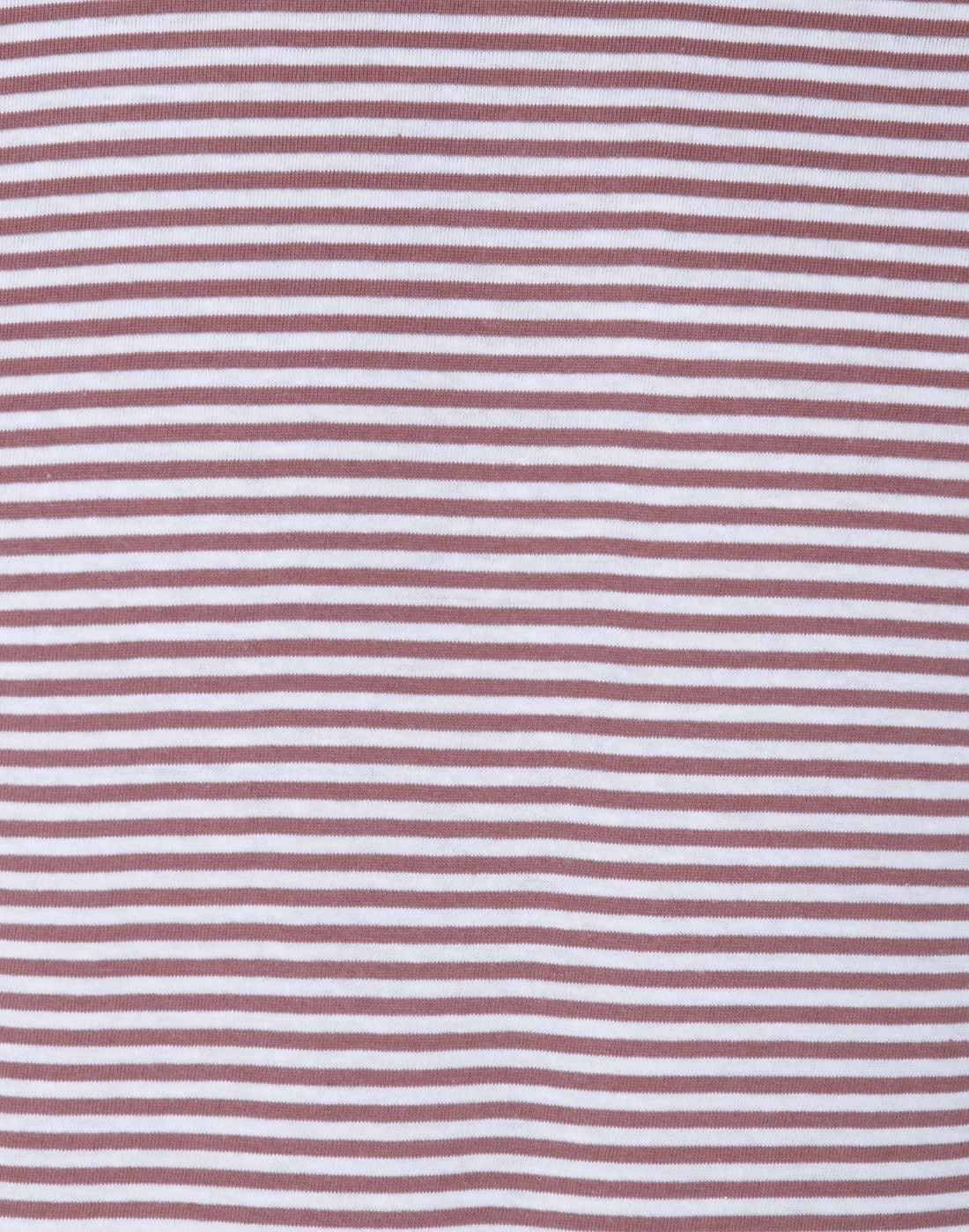 White Striped Crew Neck T-Shirt