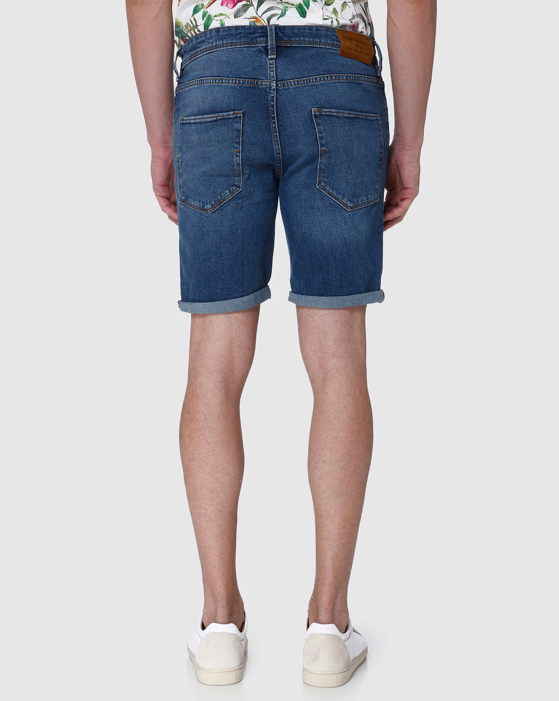 Blue Denim Shorts