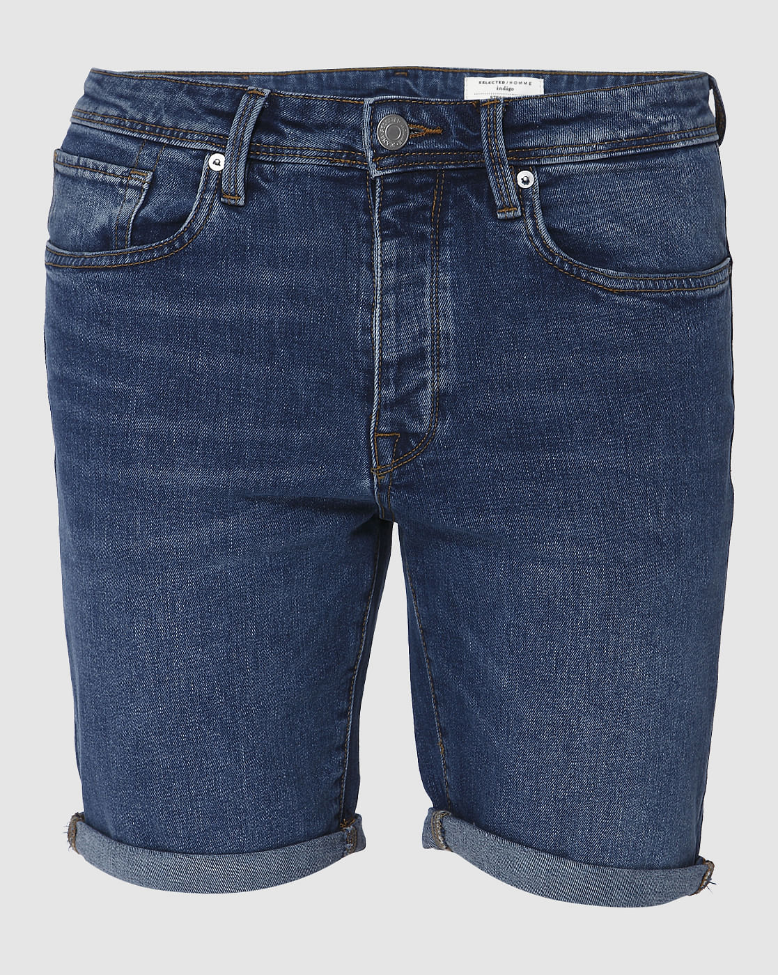 Blue Denim Shorts
