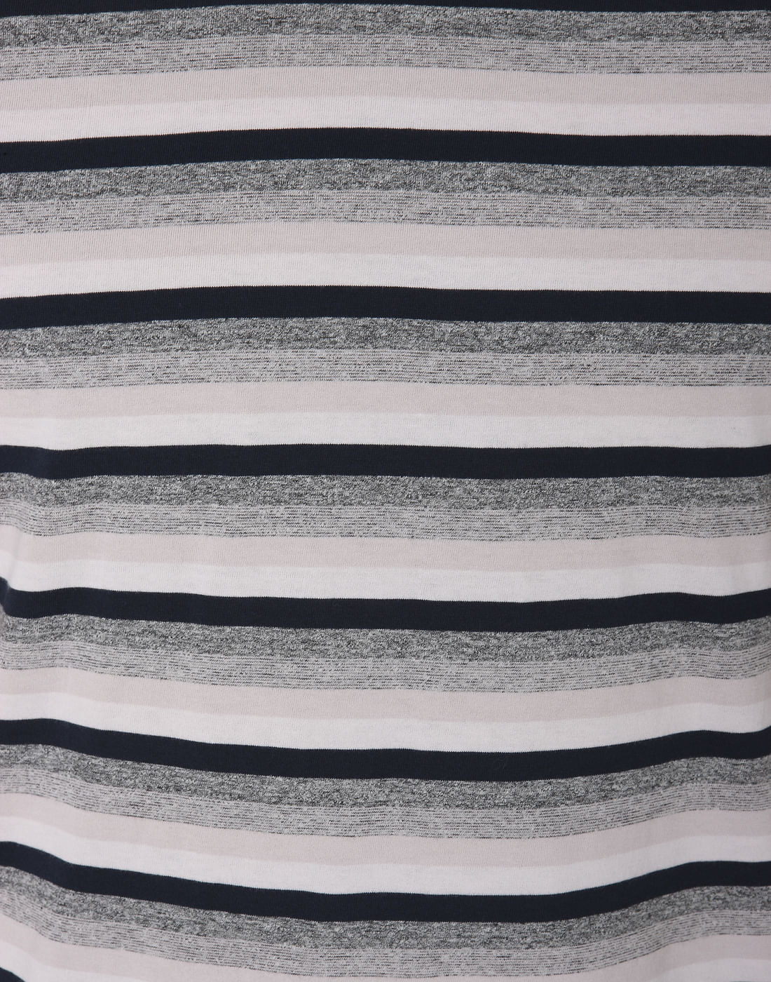 Pink Striped Crew Neck T-Shirt