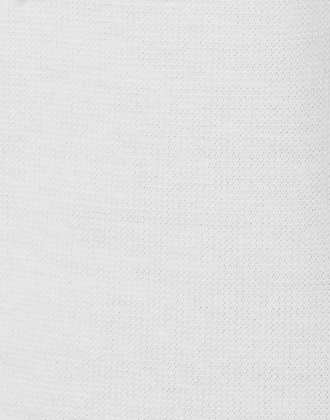 White Polo Neck T-Shirt