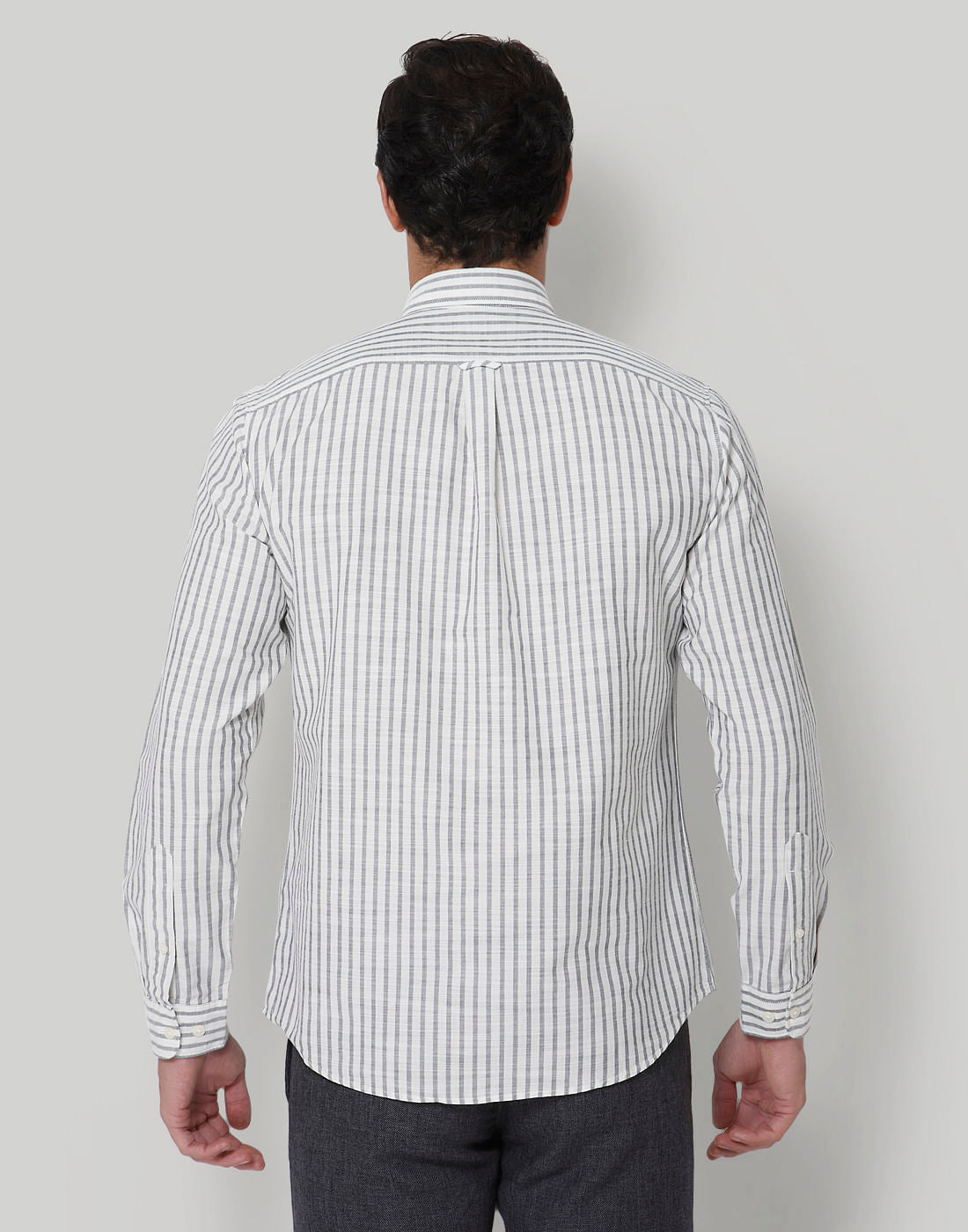 White Striped Shirt