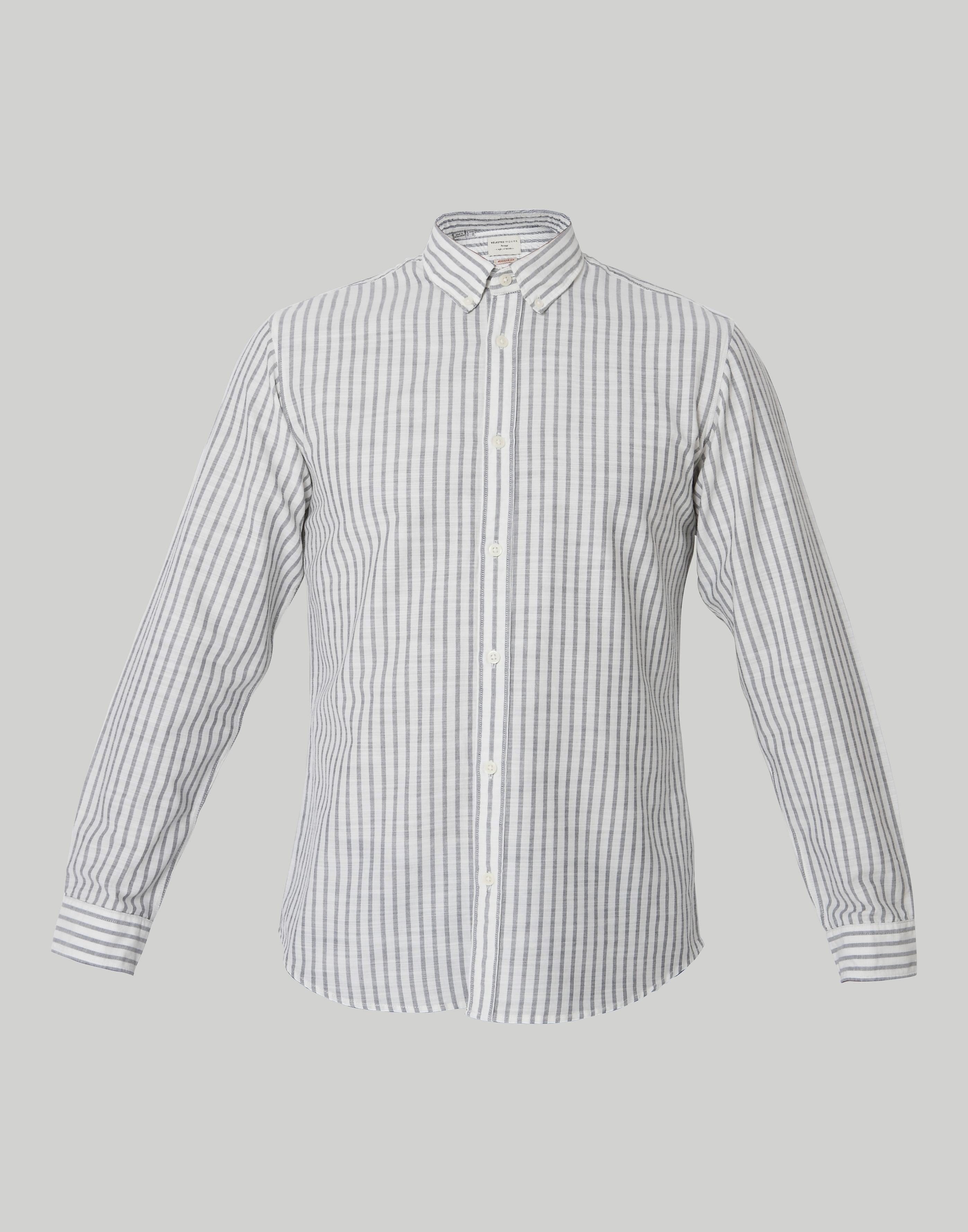 White Striped Shirt