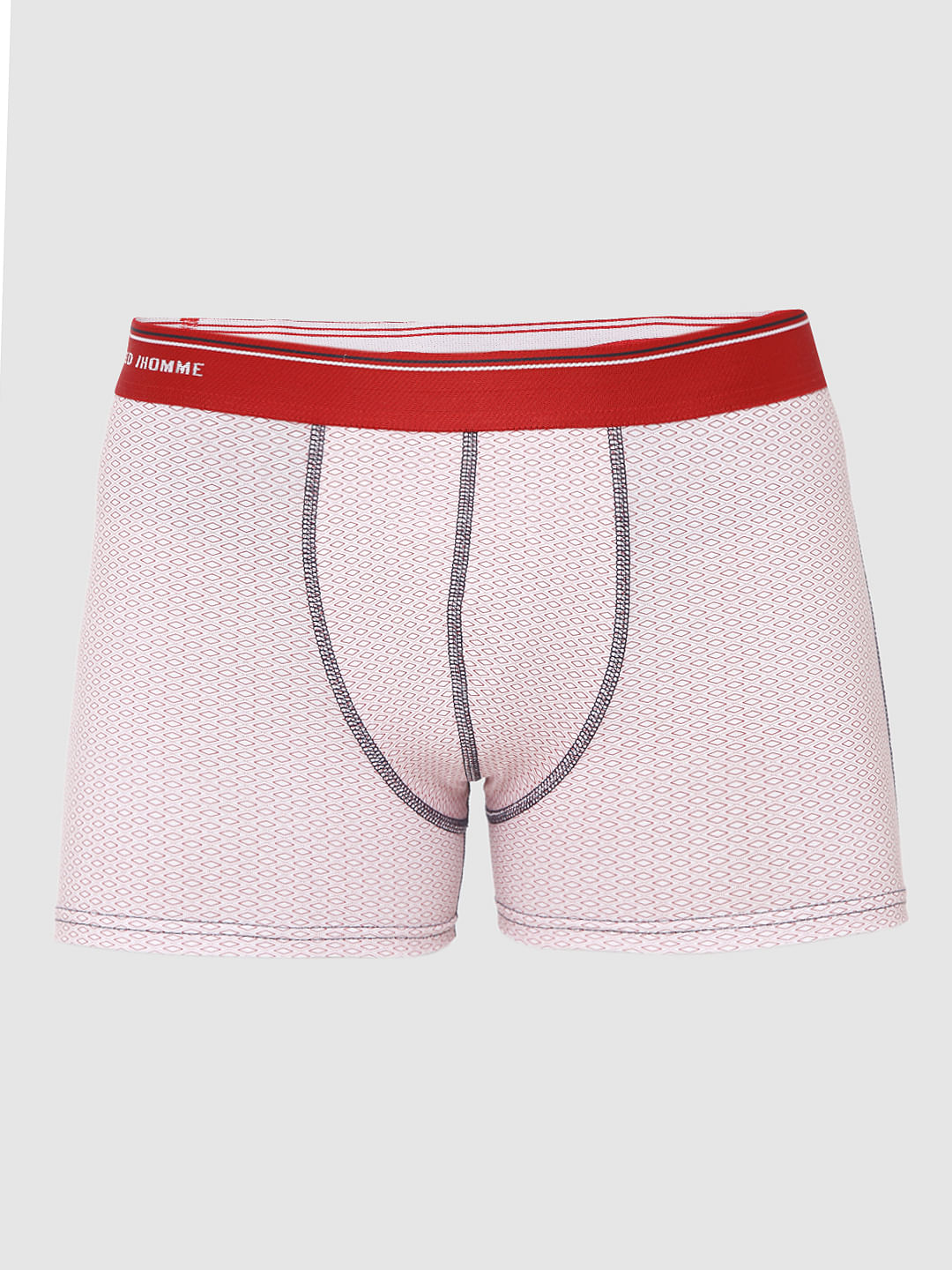 Red Printed Trunks