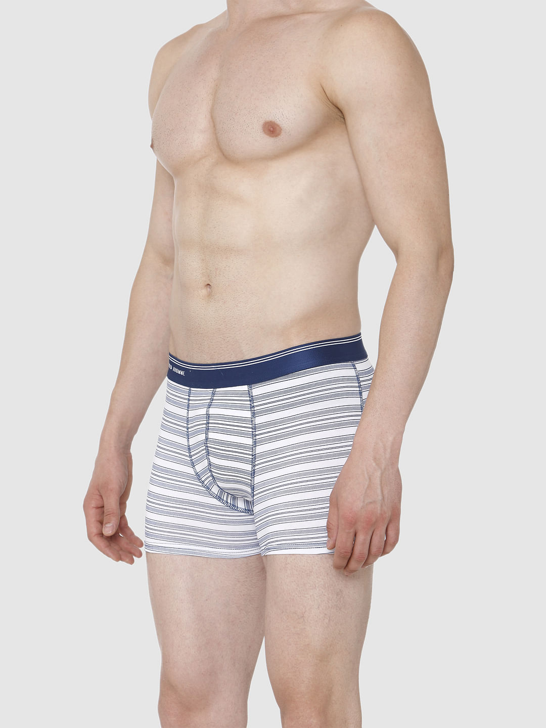 Blue Striped Trunks