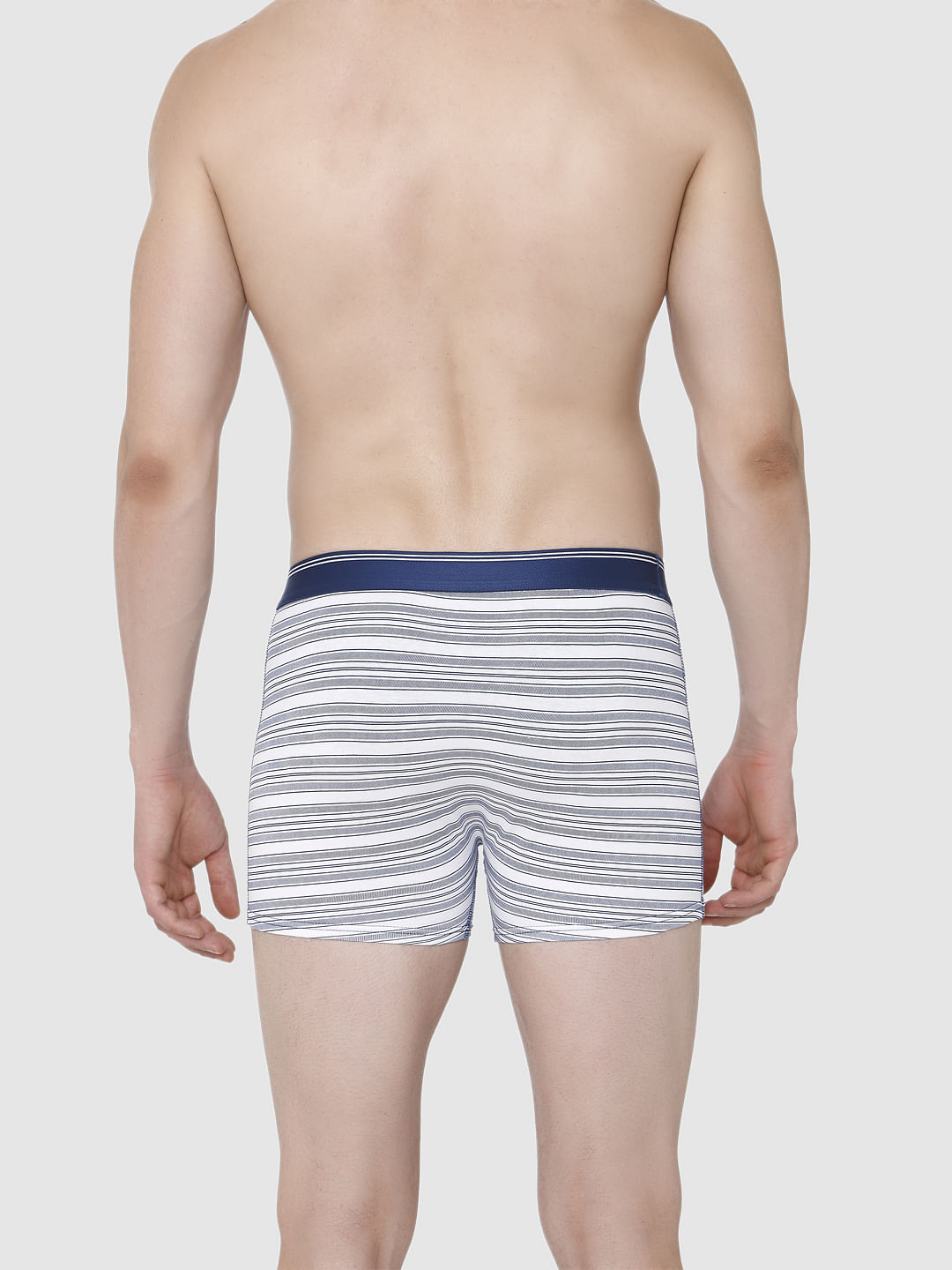 Blue Striped Trunks
