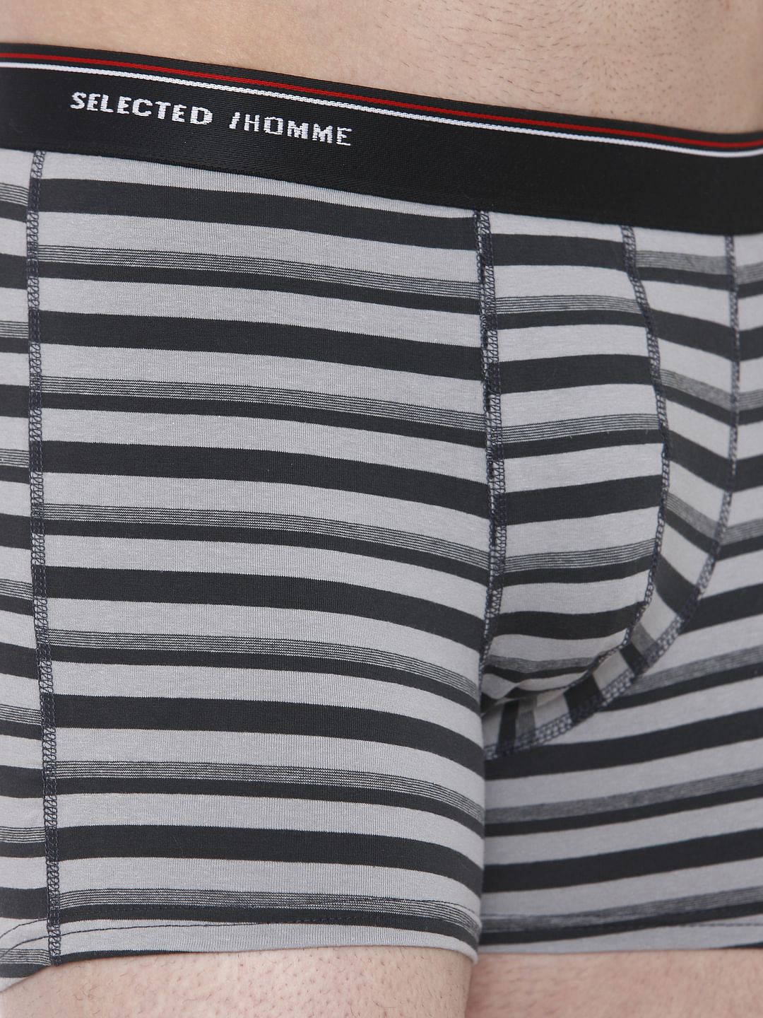 Black Striped Trunks