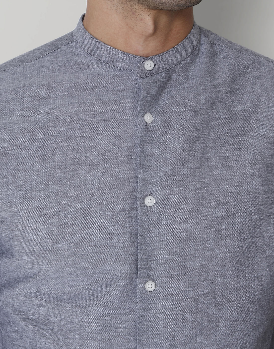 Grey Full Sleeves Shirt