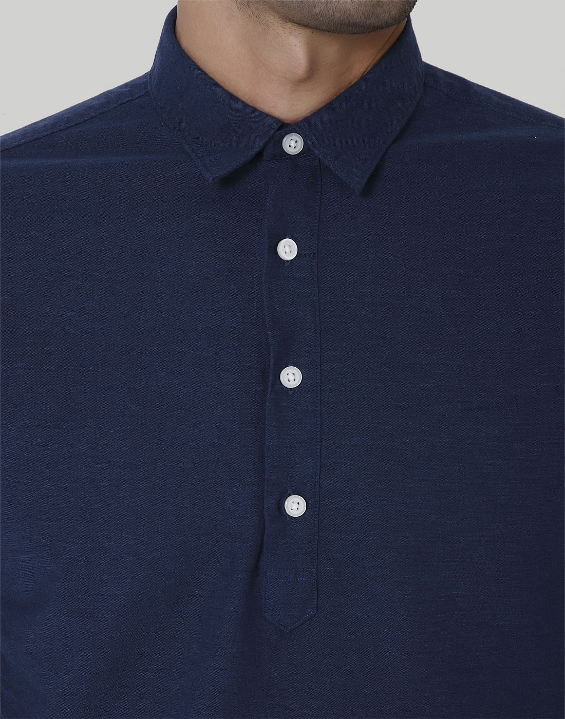 Blue Full Sleeves Shirt