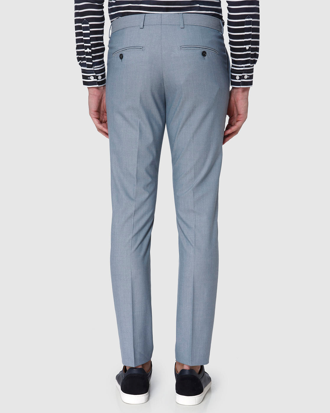 Blue Formal Trousers