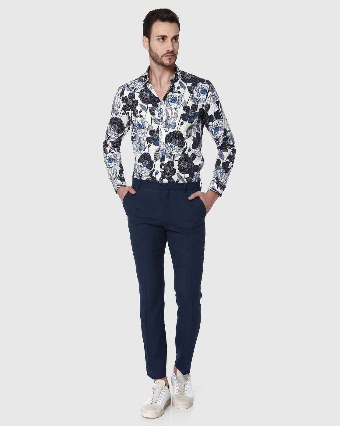 Navy Blue Trousers