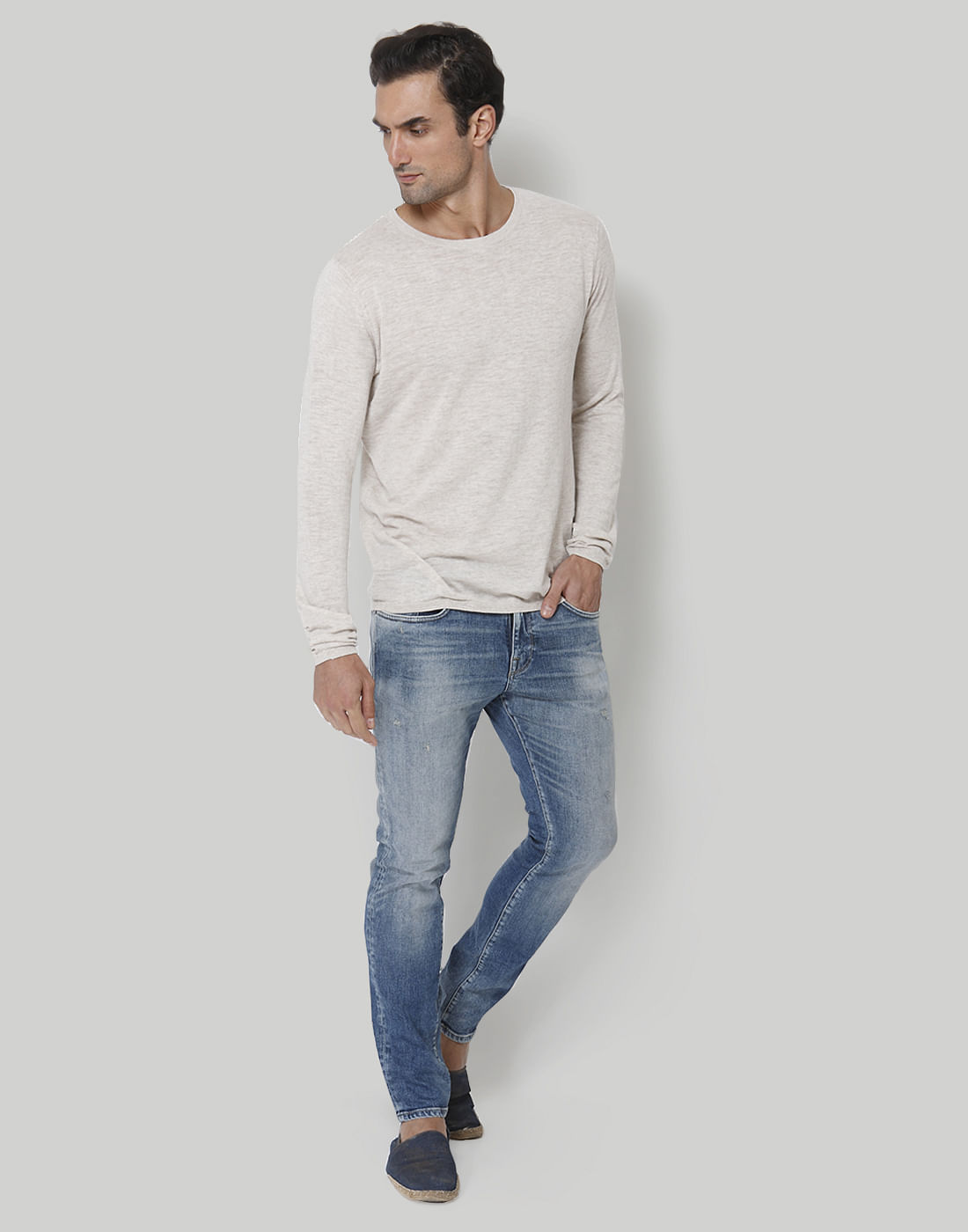 White Crew Neck T-Shirt