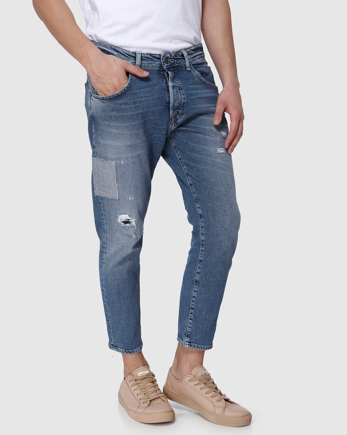Blue Regular Fit Jeans