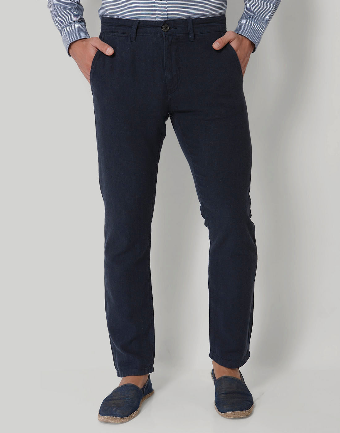 Blue Formal Trousers