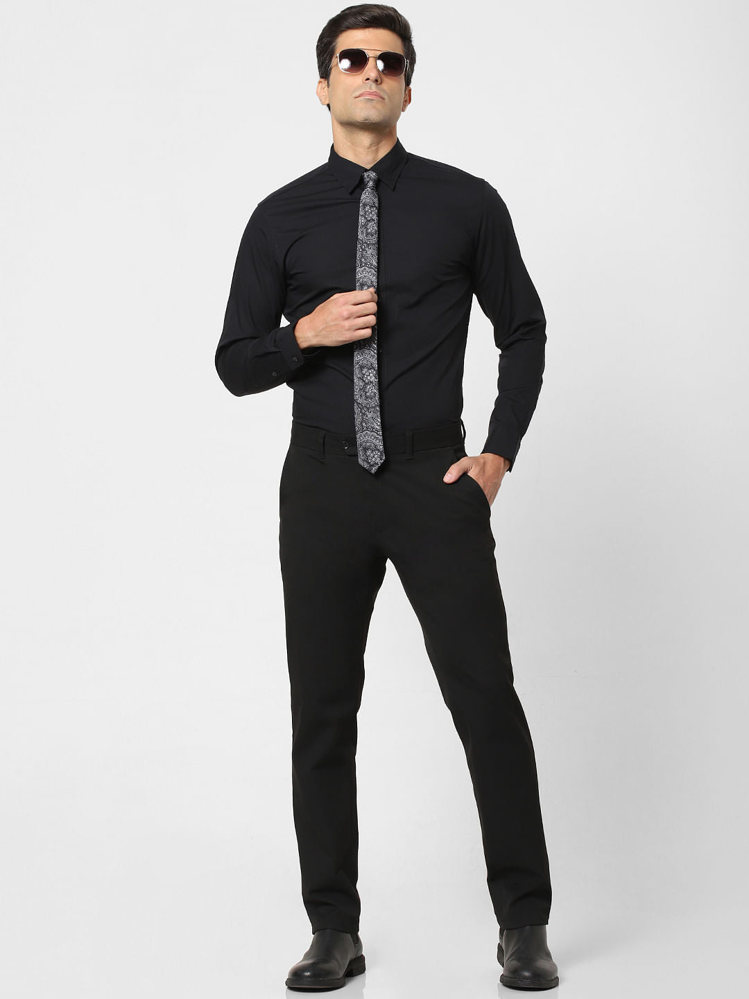 Black Full Sleeves Shirt