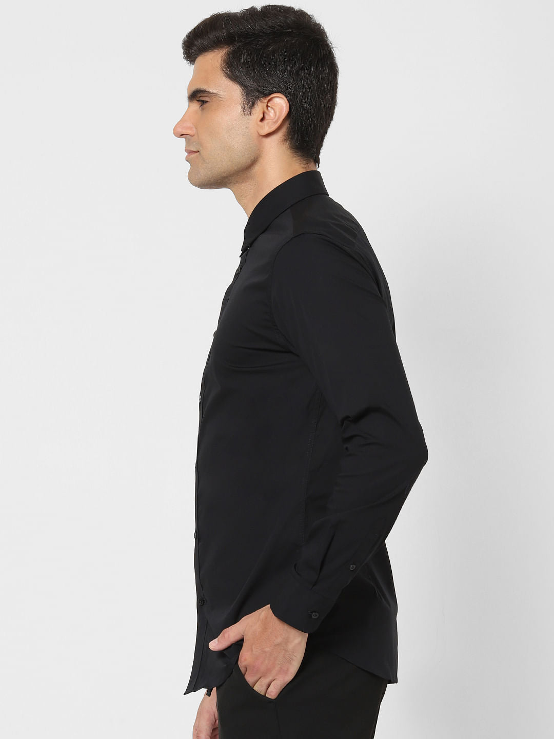 Black Full Sleeves Shirt