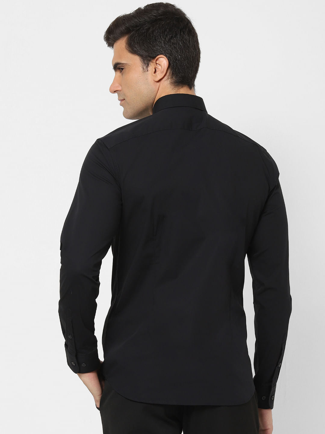 Black Full Sleeves Shirt