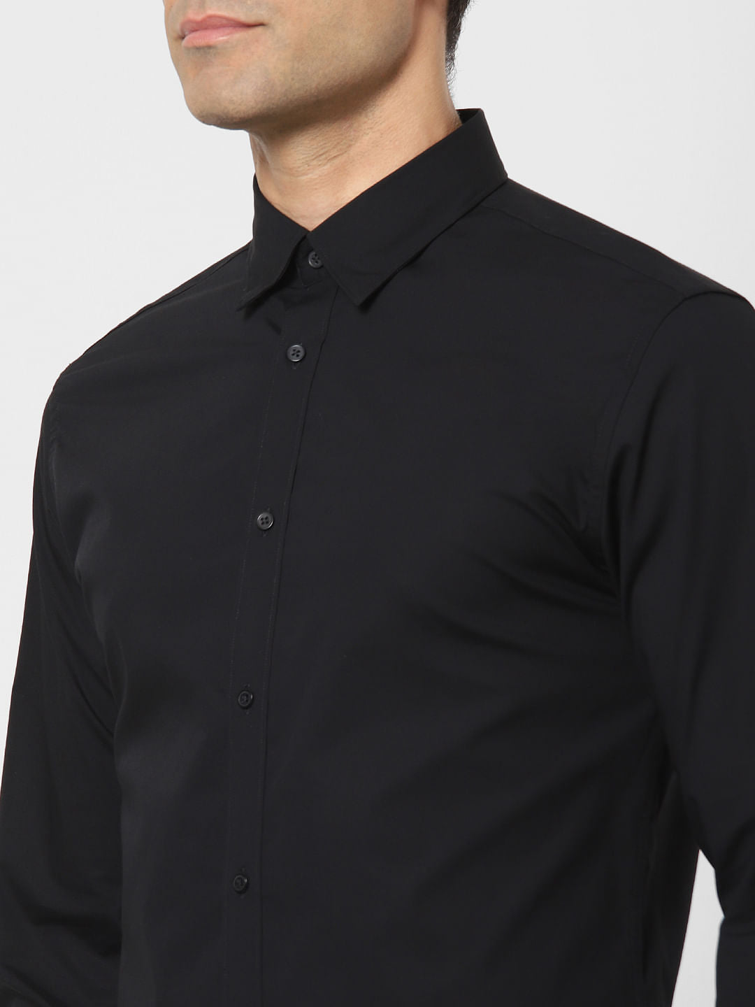 Black Full Sleeves Shirt