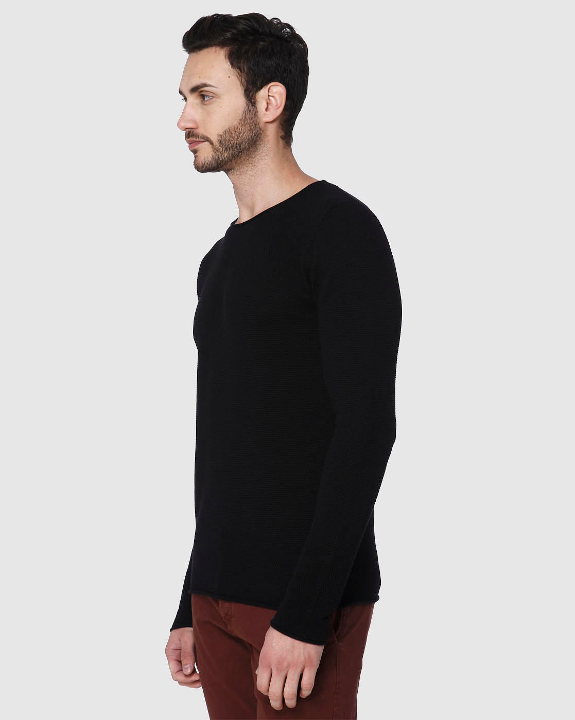 Black Crew Neck T-Shirt