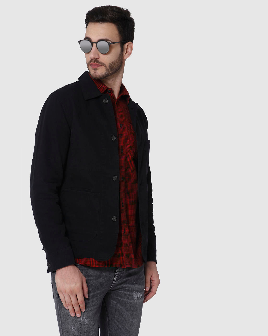 Black Casual Jacket