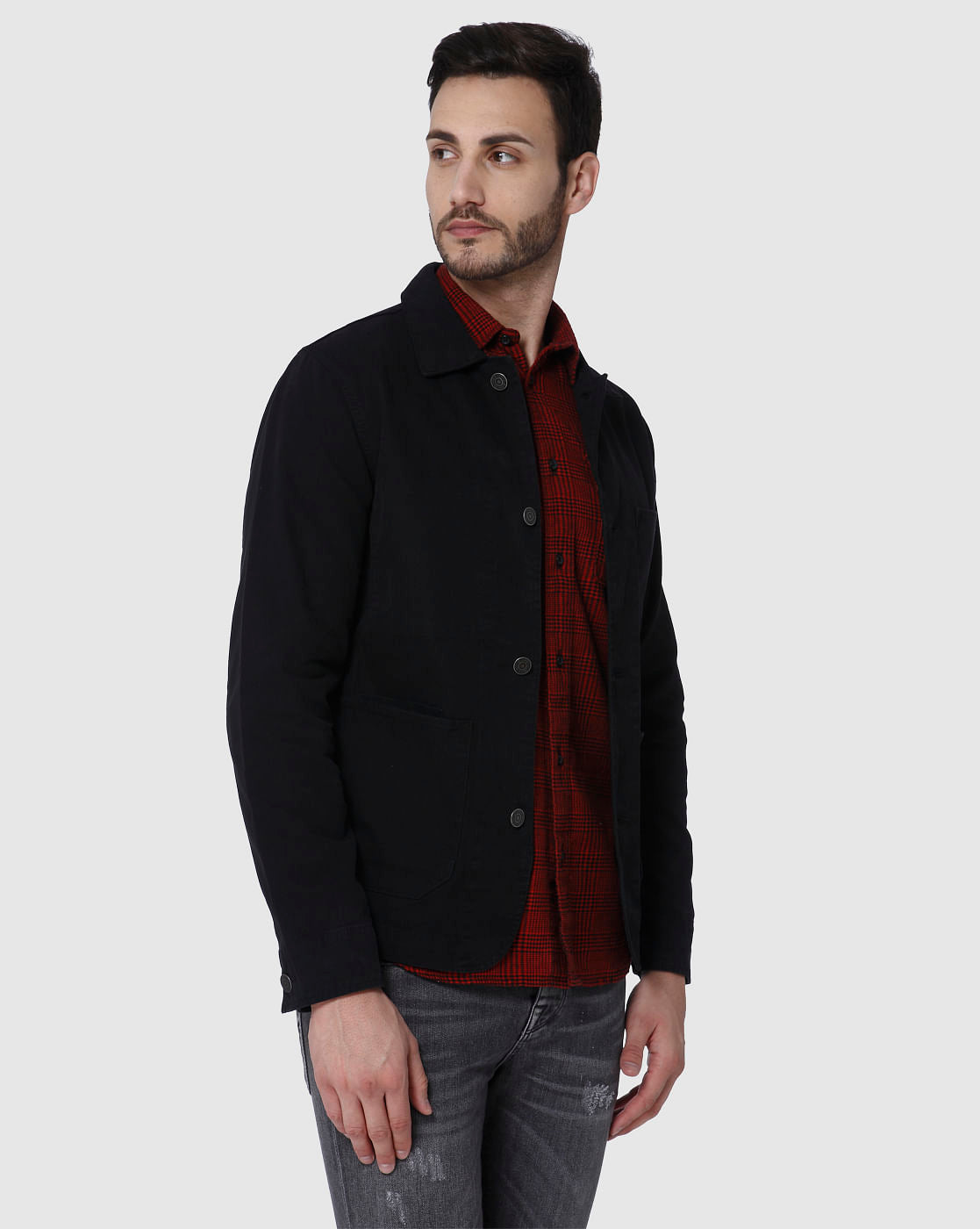 Black Casual Jacket