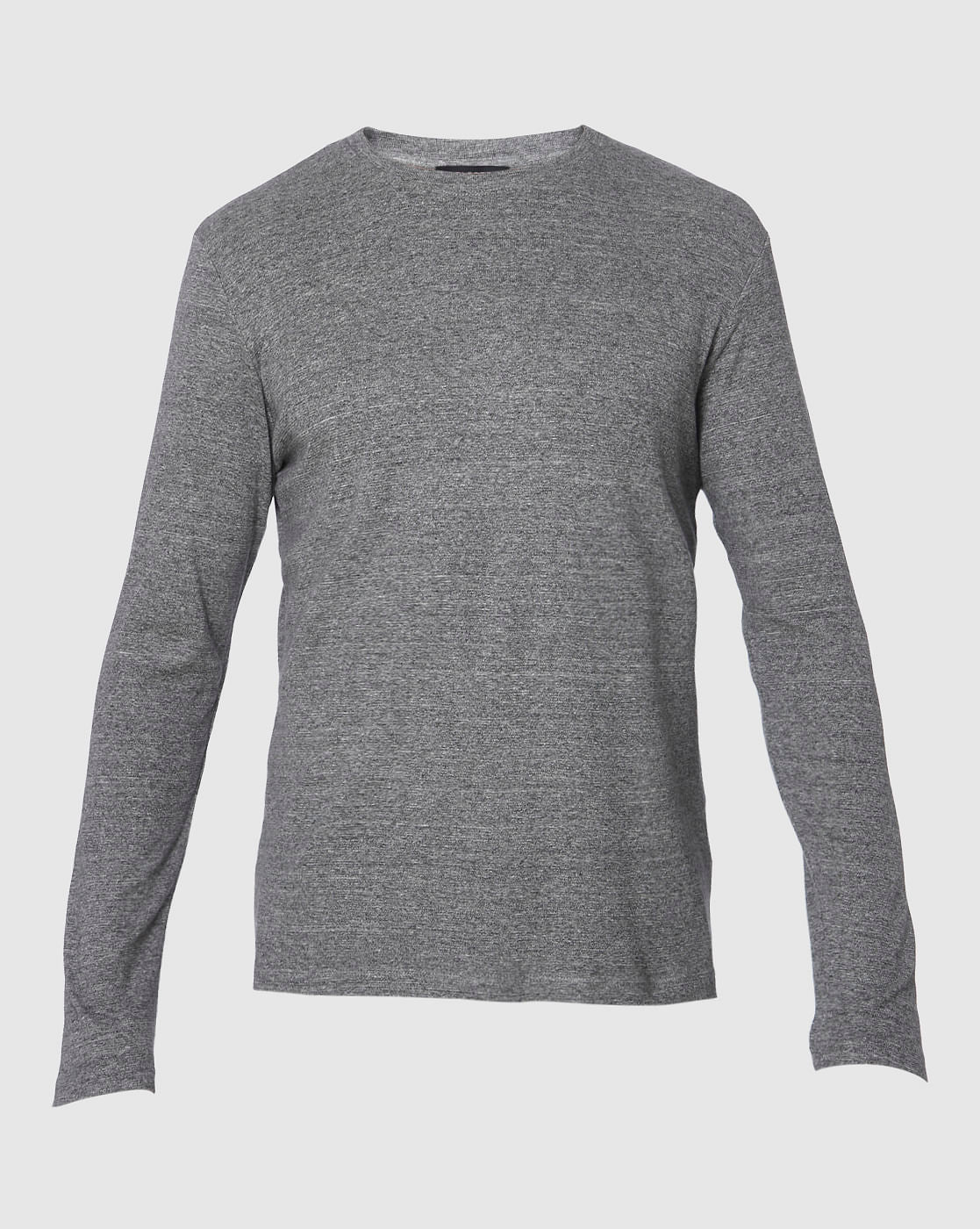 Grey Crew Neck Pullover