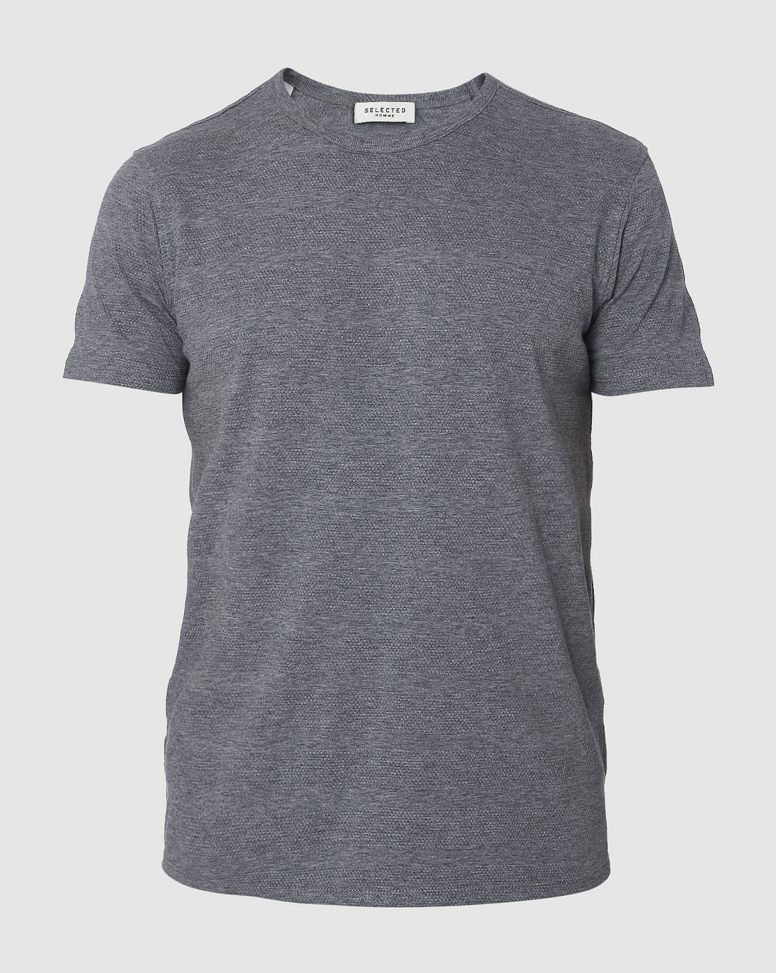 Grey Crew Neck T-Shirt