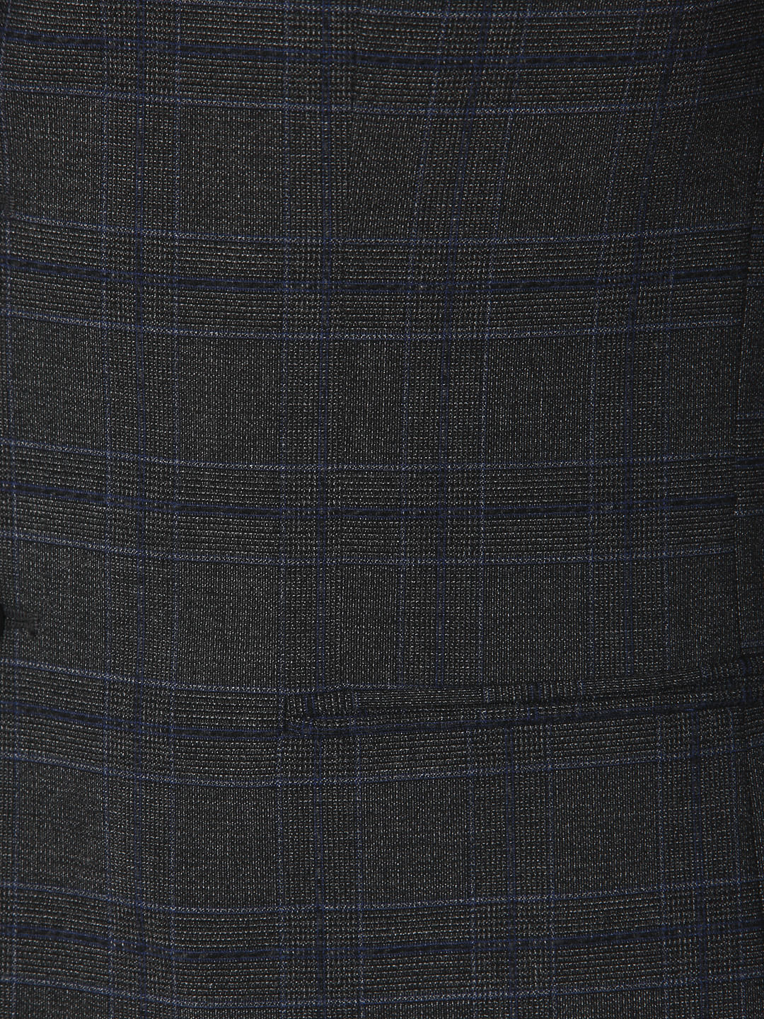 Grey Check Slim Fit Blazer