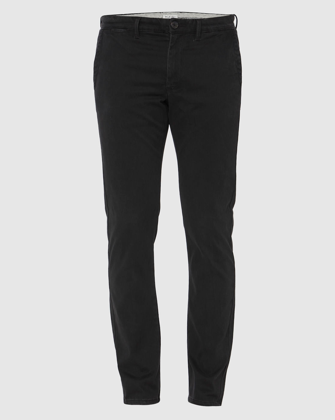 Black Faded Slim Fit Pants
