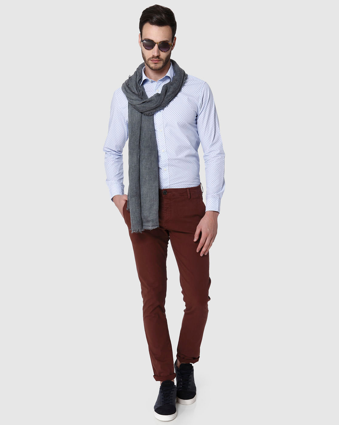 Burgundy Pants