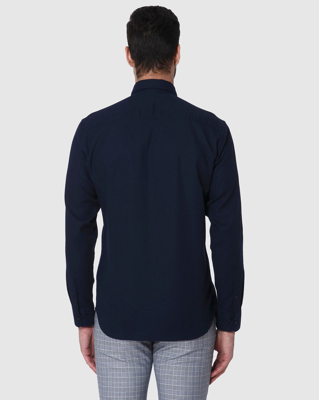 Blue Full Sleeves Shirt