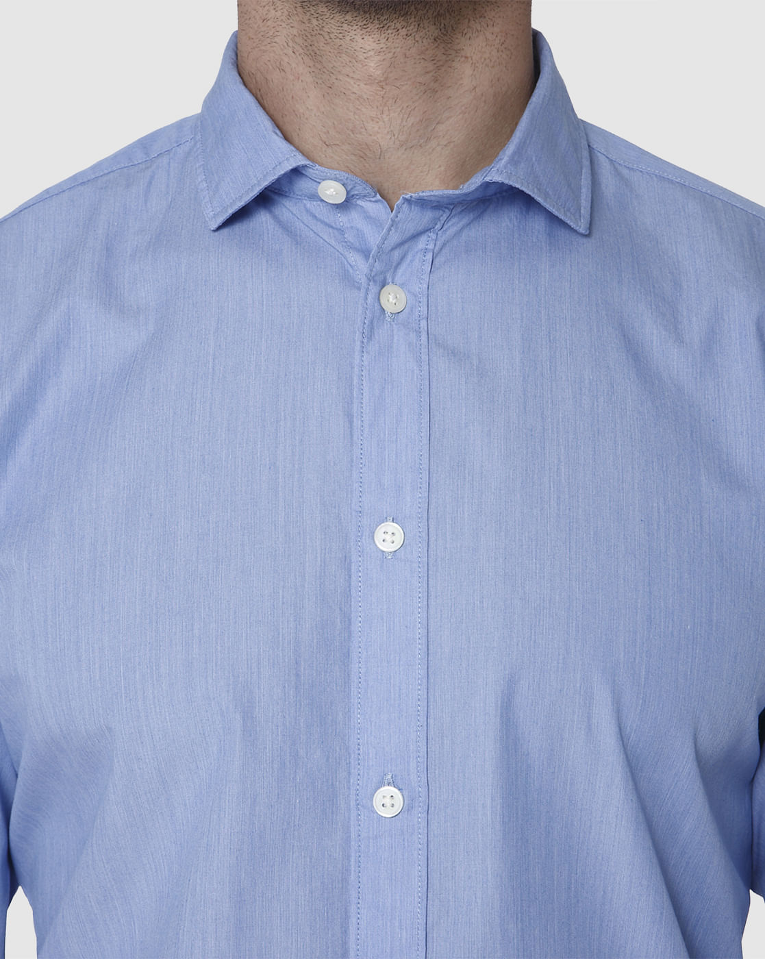 Blue Full Sleeves Shirt