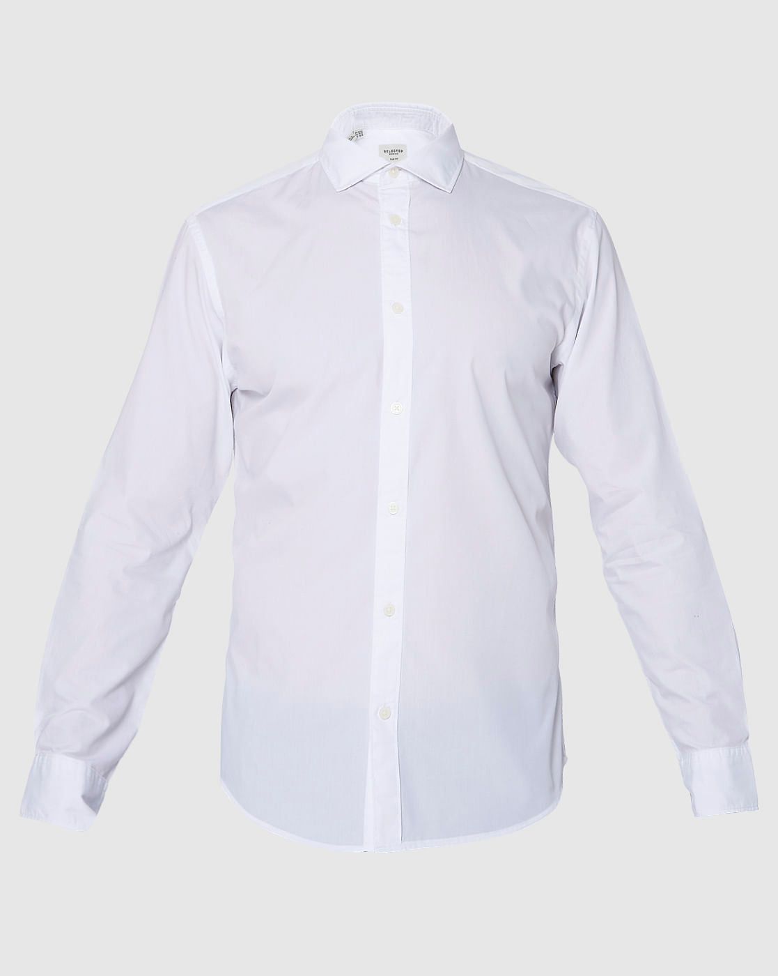 White Full Sleeves Shirt