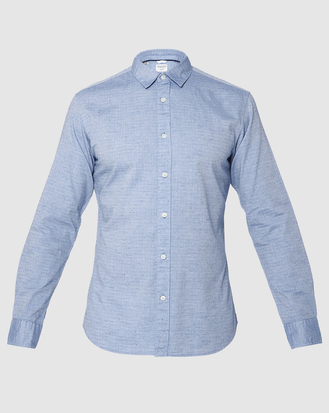 Blue Full Sleeves Shirt