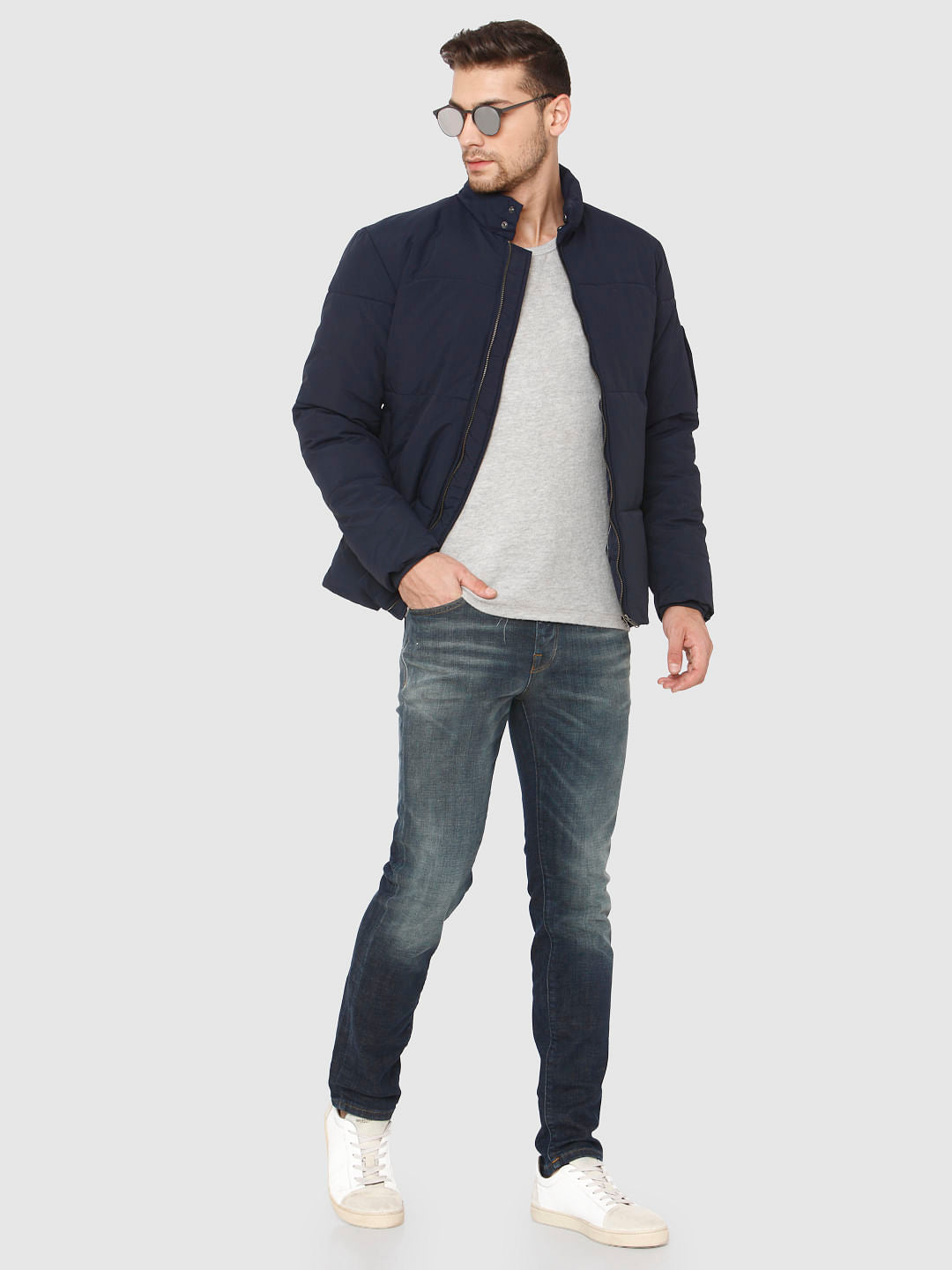 Blue Quilt Jacket