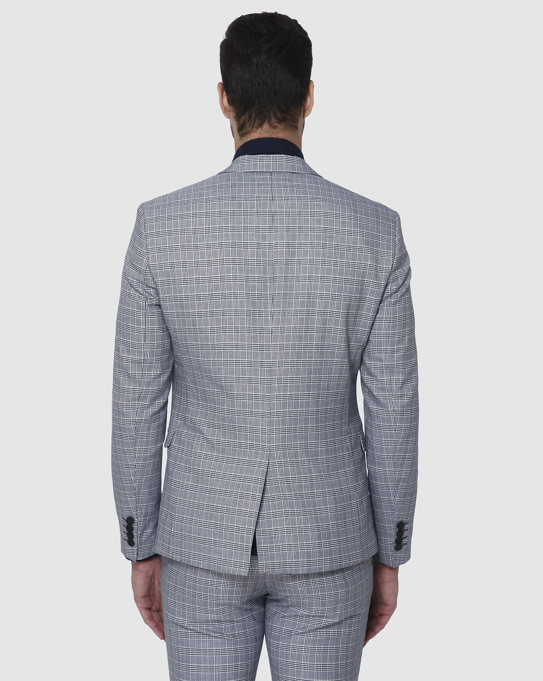 Blue Check Blazer