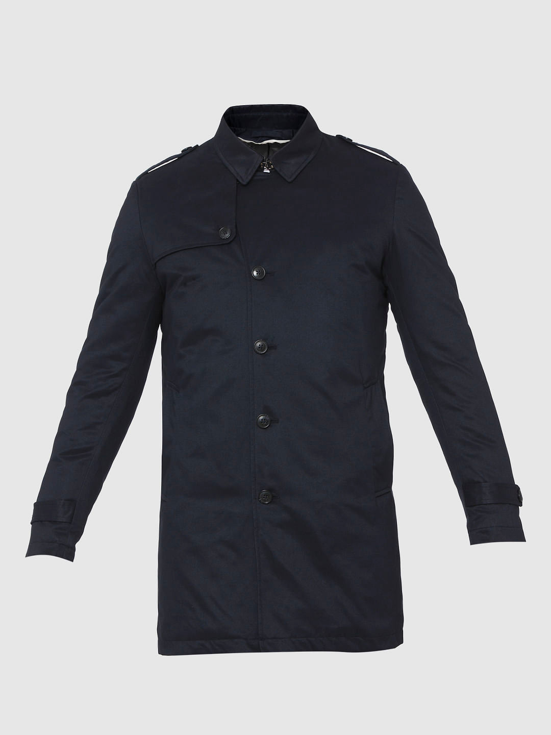 Blue Trench Coat