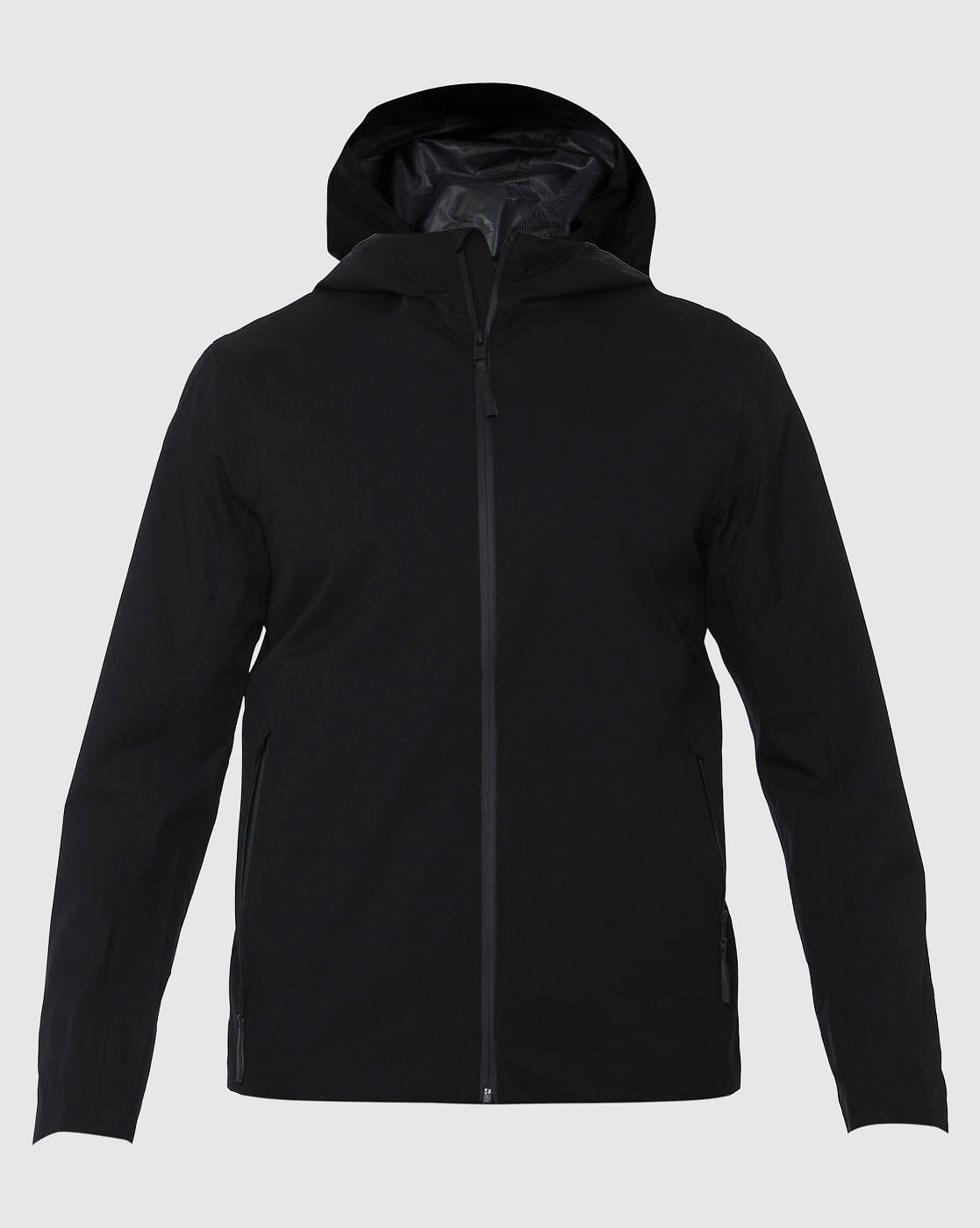 Black Hooded Jacket