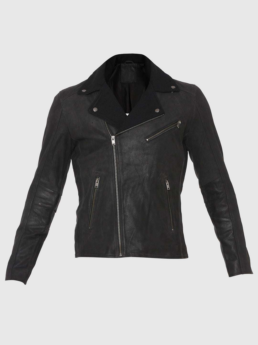 Black Biker Jacket